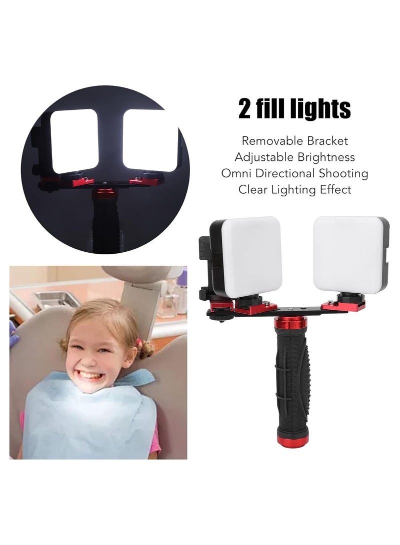 SYOSI Dental Oral Filling Flashlight Photography Equipment, Fill Video Light, Dental Photography Aid Oral Cell Phone Camera Supplementary Light, Camera Photo Light, Cosmetology Macro Photography Product - Image 4