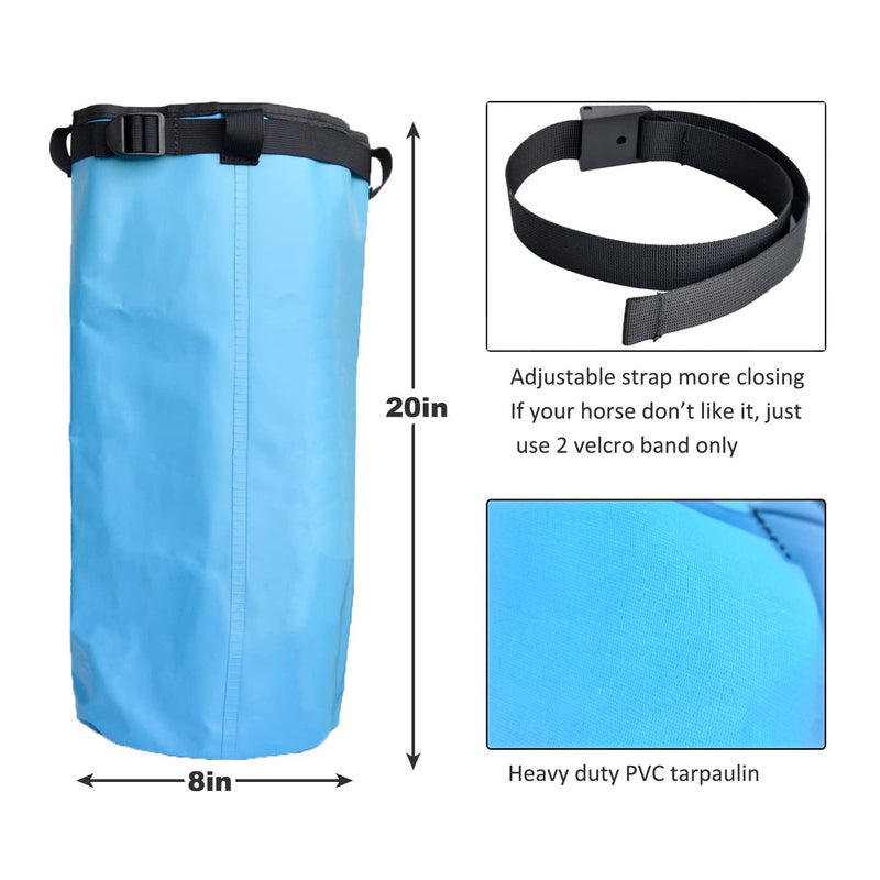 yeezo Horse Hoof Soaking Boot Hooves Soaker Bag for Treating Common Hoof Ailments with EVA Pad - Image 3