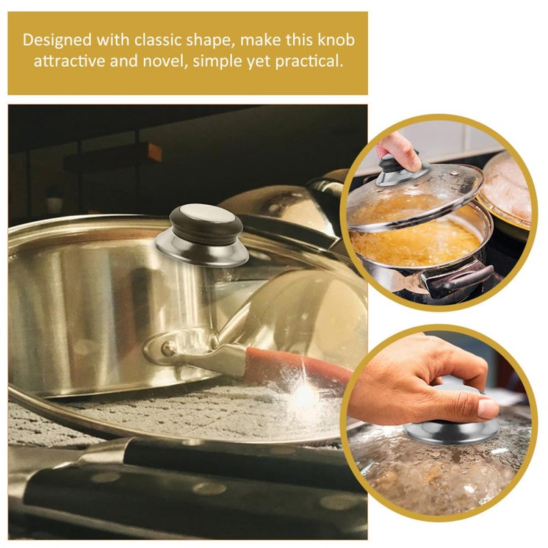 9pcs Metal Pot Lid Handles Replacement Wear Resistant Cookware Accessories - Image 4