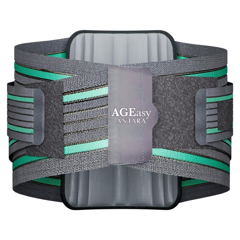AGEasy (Max Group Comfort Contoured LS Waist Belt | Lumbar Support Belt for Back Pain Relief & Posture Correction | Back Support Belt with Gel Padding for Men & Women - Image 1