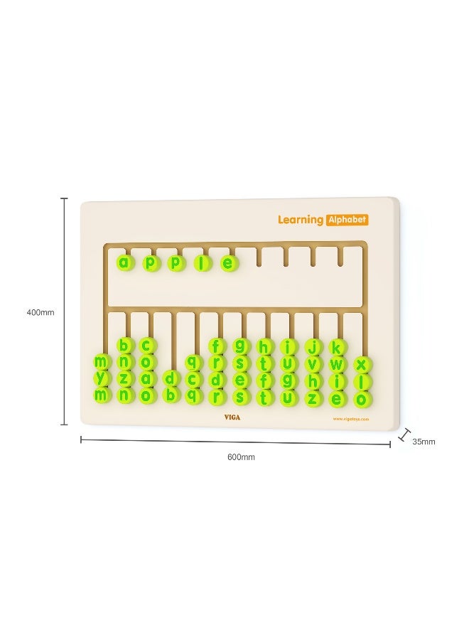 Viga Wall Toy - Learning Alphabet - Image 4