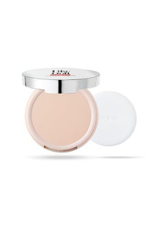 PUPA Milano Like A Doll Compact Powder Creamy, Radiant Pressed Formula Conceal And Blur Imperfections Buildable Coverage Delivers Perfect Finishing Touch Of Color 002 Sublime Nude 0.07 Oz  - Image 1