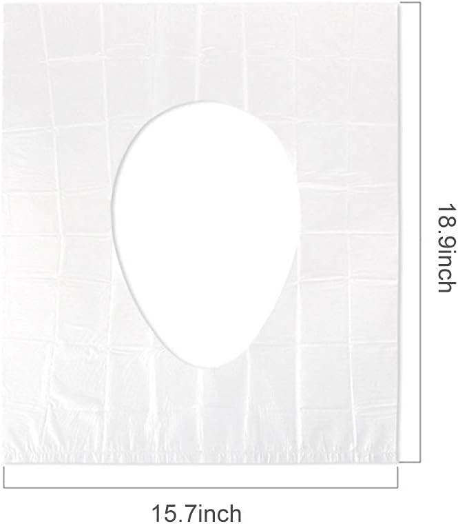 UNAOIWN Toilet Seat Covers Disposable 60 pack for Travel Toilet Seat Cover Friendly Packing for Kids Potty Training and Adult - Image 2