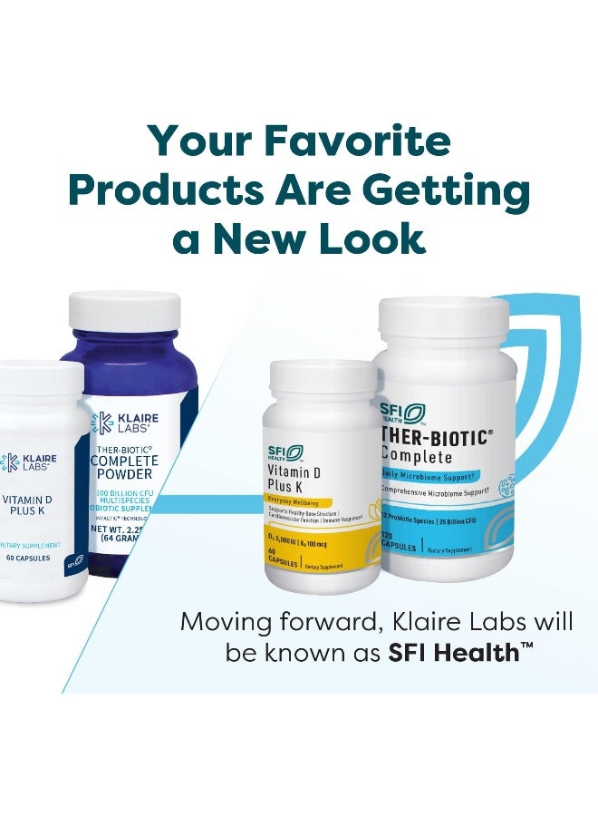 Klaire Labs Klaire Labs SFI Health Ther-Biotic Synbiotic 50 Billion CFU Daily Probiotics for Women & Men - Image 2