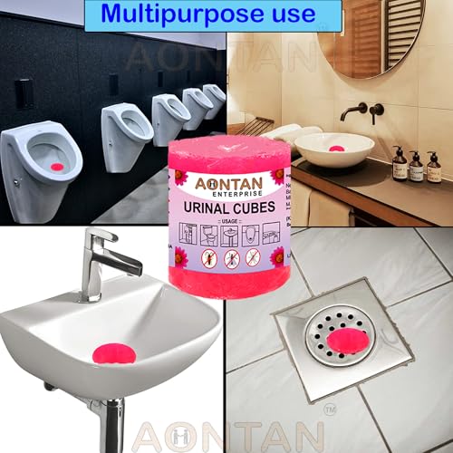 AONTAN ENTERPRISE Urinal Cake Sanitary Cubes Sani cube Urinal Cubes napthalene balls Air Freshener Deodorizer for Toilets, bathroom & Washbasin (420 Gram Large Size) Pack of 6 Sets | 1Set=2 Piece - Image 3