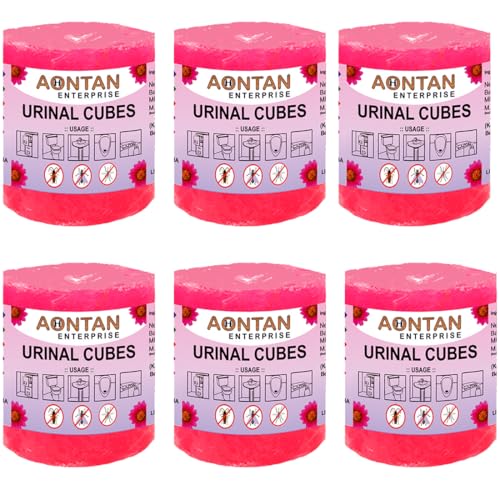 AONTAN ENTERPRISE Urinal Cake Sanitary Cubes Sani cube Urinal Cubes napthalene balls Air Freshener Deodorizer for Toilets, bathroom & Washbasin (420 Gram Large Size) Pack of 6 Sets | 1Set=2 Piece - Image 1