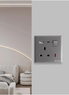 BRILLANT 3pcs USB-C Plug Brilliant Light Gray  - Image 2