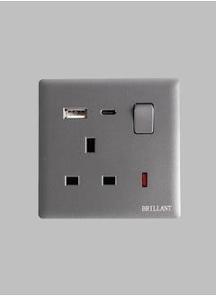 BRILLANT 3pcs USB-C Plug Brilliant Light Gray  - Image 3