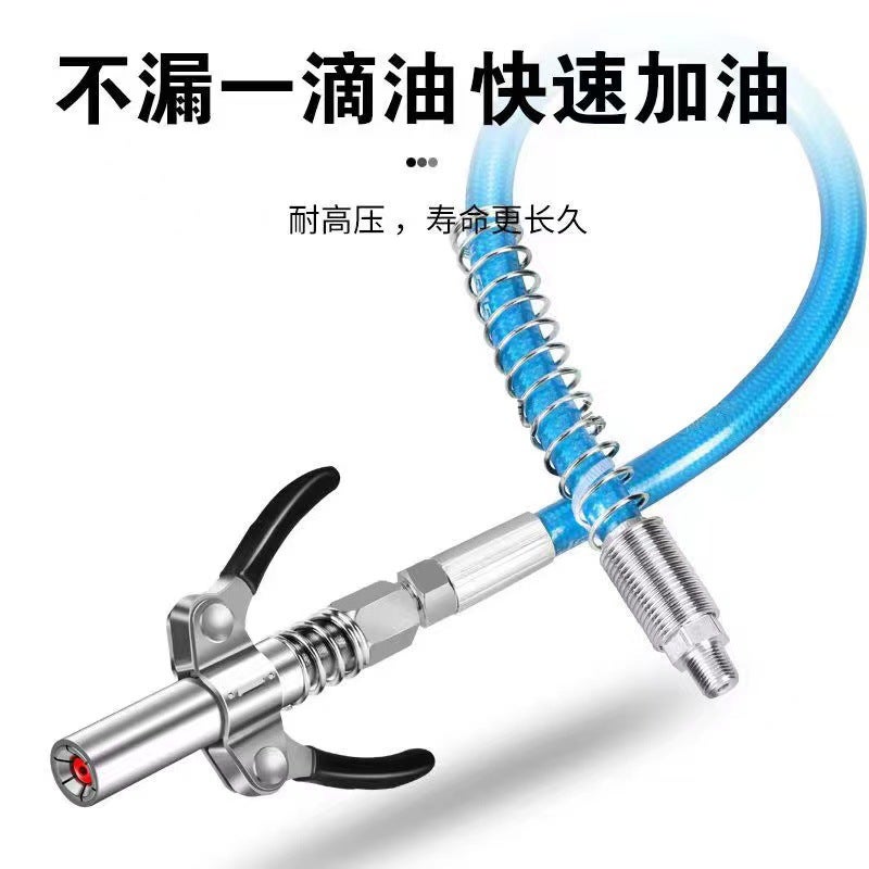 Locking Clamp Oil Nozzle Grease Gun Nozzle Manual Electric Pneumatic Butter Machine Coupler Flat Nozzle Accessories - Image 4