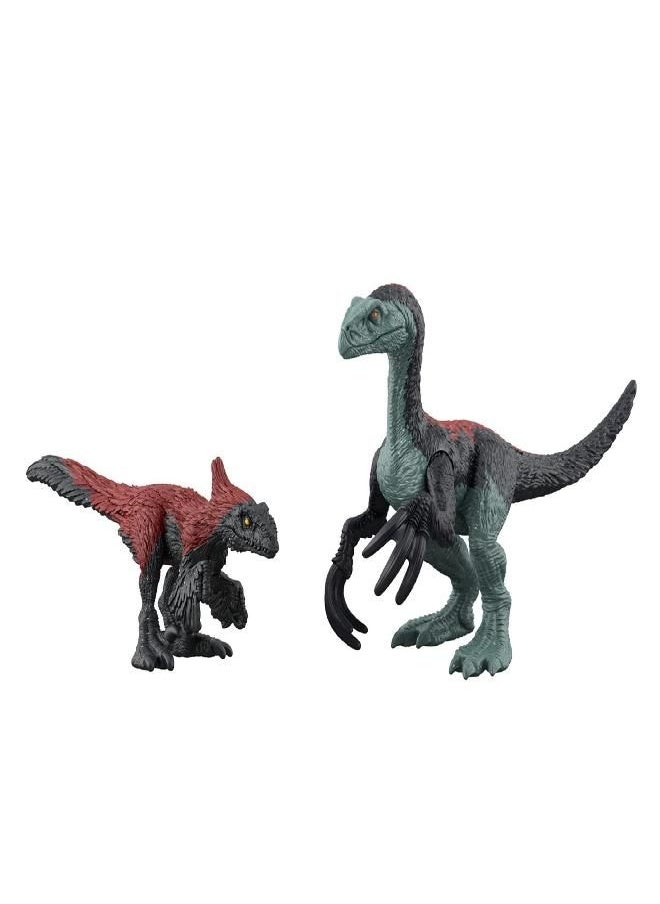 Jurassic World Toys - Jurassic World Toys Dominion Minis Multipack, 20 Mini Dinosaur Toys with Authentic Designs, 1.125-Inch Scale - Image 1