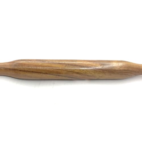 DBY Wooden Rolling Pin 14 Inch Long Wooden Belan for Chapati, Roti, Pizza, Pastry, and Dough Smooth Surface, Easy to Use Baking Tool for Home Kitchen - Image 5