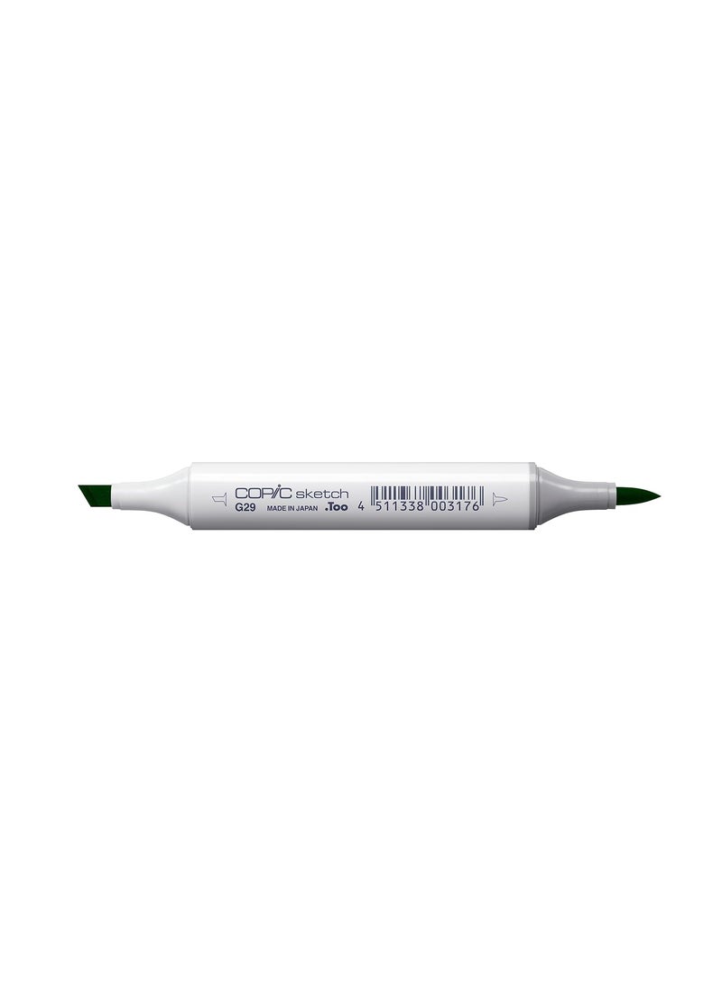 COPIC - Copic Marker Copic Sketch Markers, Pine Tree Green - Image 1