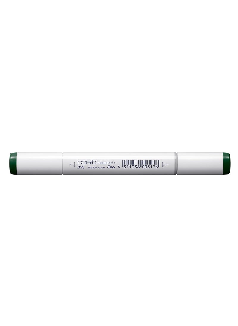 COPIC - Copic Marker Copic Sketch Markers, Pine Tree Green - Image 1
