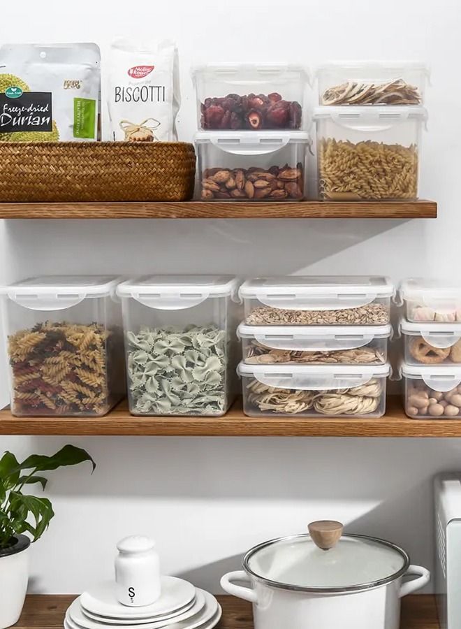 شيانغ يو أوعية تخزين طعام خالية من قطعتين لتنظيم المطبخ - Image 4