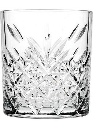 Paşabahçe 52790 Timeless Decorated Whiskey Glass 345 cc Set of 4  - Image 1