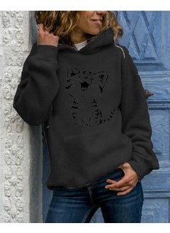 black hooded