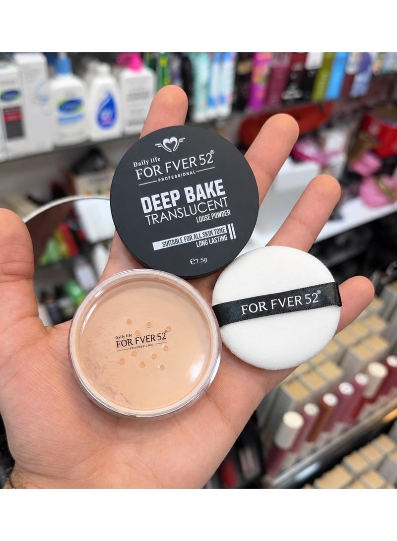 Translucent Loose Setting Powder – Smooth Natural Finish, Long-Lasting Makeup & Suitable for All Skin Tones – 7.5g - Image 2