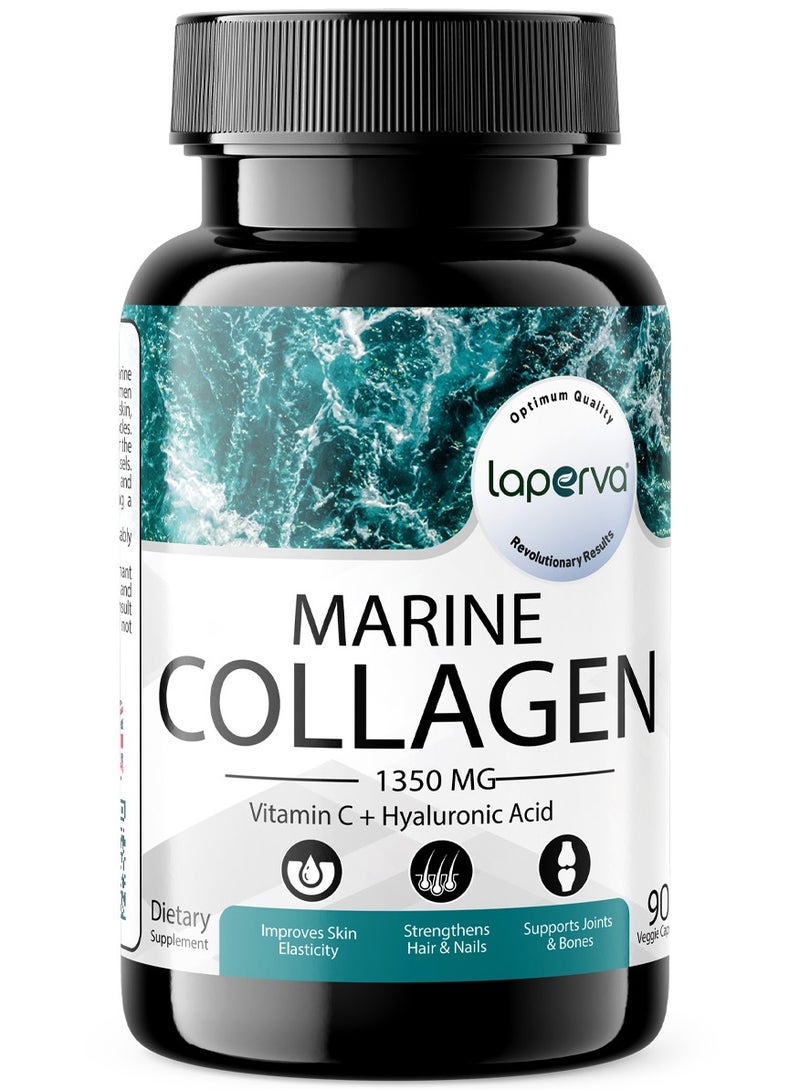 Laperva Marine Collagen 1350 mg 90 Veggie Capsules