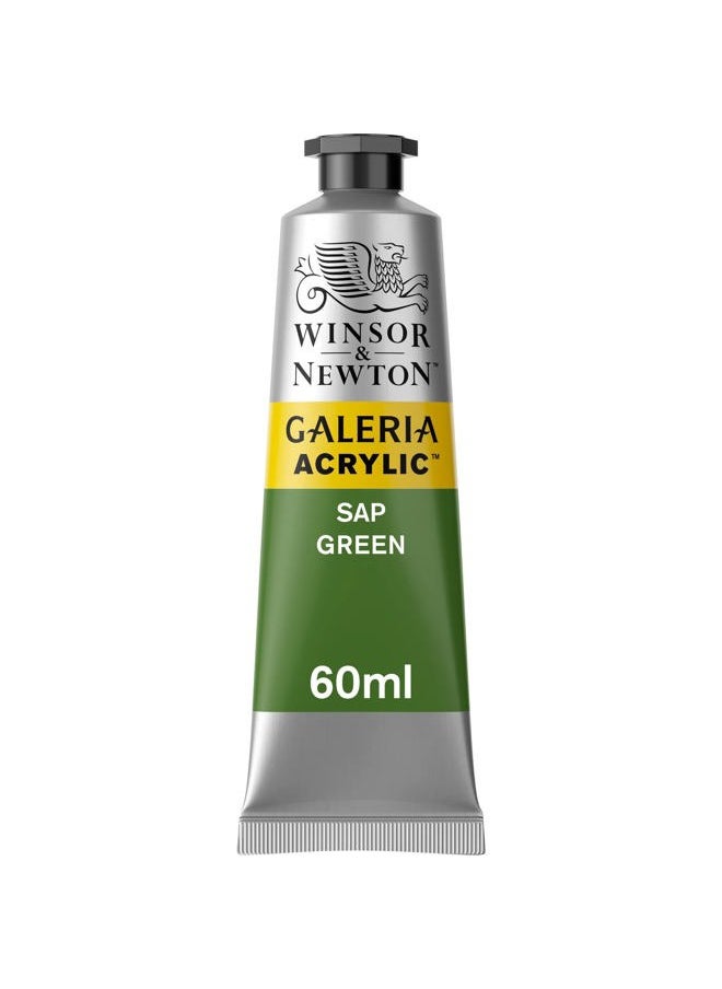 WINSOR & NEWTON Galeria Acrylic Color, 60ml (2-oz) Tube, Sap Green  - Image 1