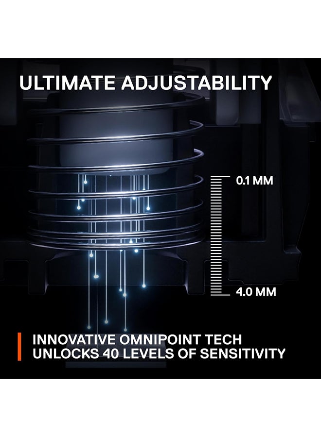 steelseries Apex Pro Mini Wired Gaming Keyboard – 60% Form Factor, OmniPoint 2.0 Adjustable HyperMagnetic Switches, 0.7ms Response Time, 40 Levels of Per-Key Actuation, 100 Million Keystrokes, Detachable USB Type-C, 5 Custom Profiles, 32-Bit ARM Processor | 64820 - Image 3