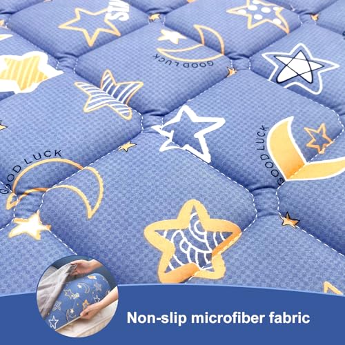 Ceekliybear 1-Pack Premium Foam Bed Bumpers for Toddler, Non-Slip Bed Rails for Toddlers for Twin, Queen, King Beds, Machine Washable Bumpers Cover for Easy Care（Size：52" x 7" x 5"） - Image 4