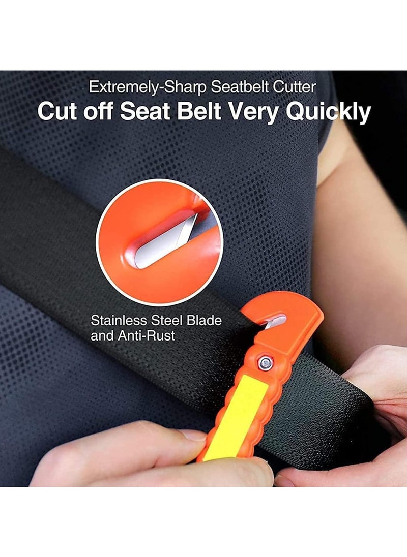 Bukela 2 in 1 Window Breaker Hammer, 2 in 1 Car Safety Hammer, Car Window Cutter and Seat Belt Cutter, Car Emergency Escape Tool, Premium Carbon Steel Auto Rescue Tool Kit  - Image 2
