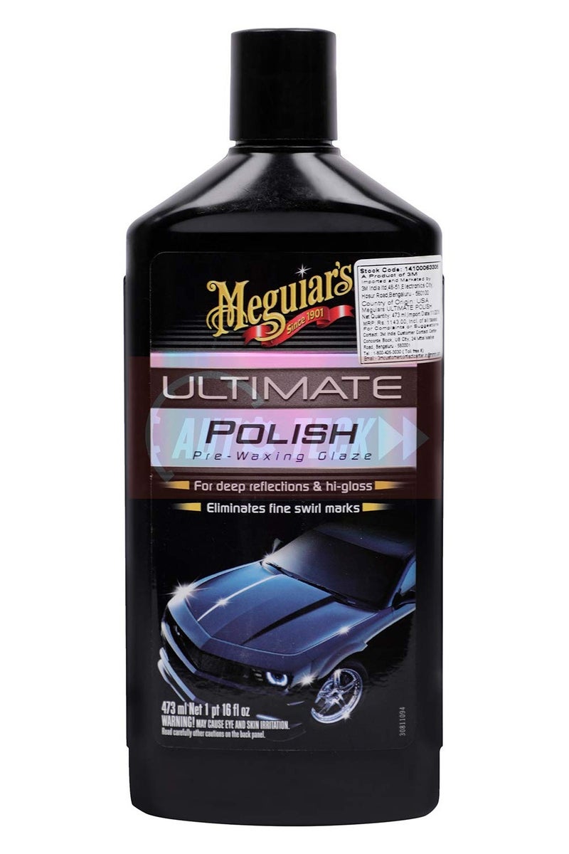 Meguiar's KMH Meguiar's G19216 Ultimate Car Polish 473 ml - Image 1