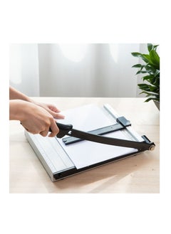 Deli A4 Size Metal Base Paper Trimmer With Handle  - Image 2