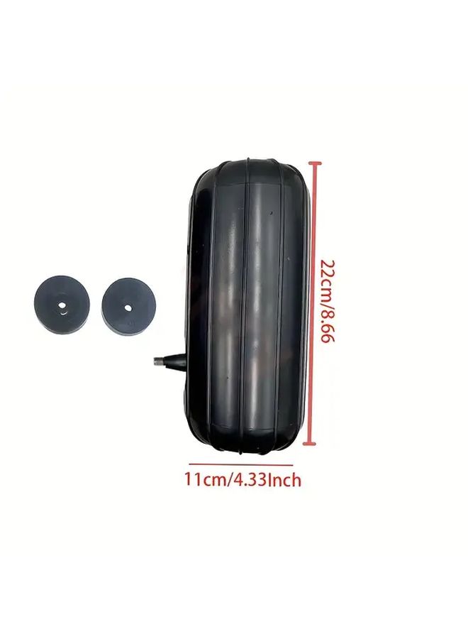 1pc 85mm 200mm Side Nozzle Car Rear Suspension Air Spring Bag Modified Thick Spring Buffer Shock Absorber - Image 4