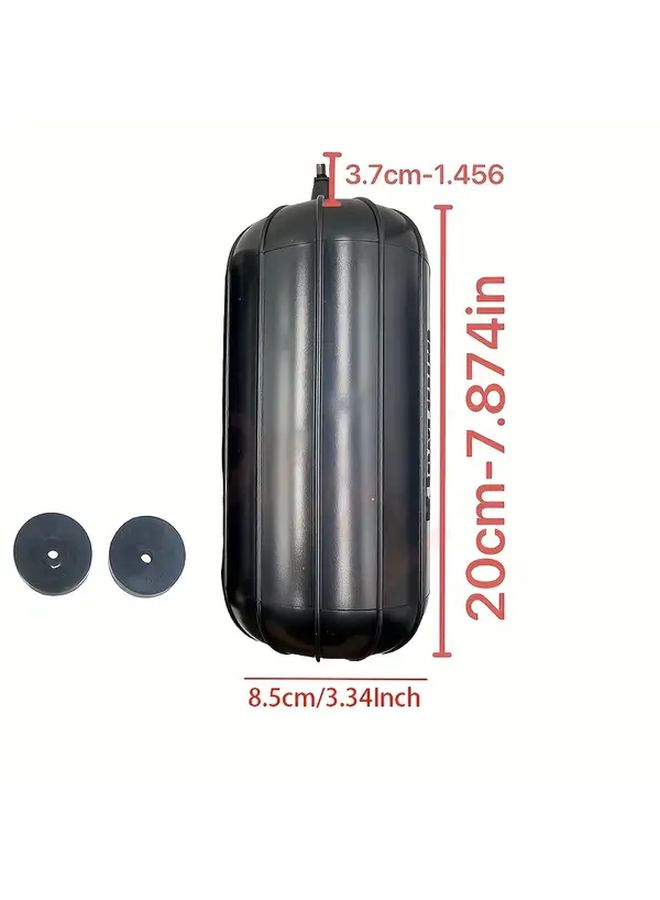 1pc 85mm 200mm Side Nozzle Car Rear Suspension Air Spring Bag Modified Thick Spring Buffer Shock Absorber - Image 3