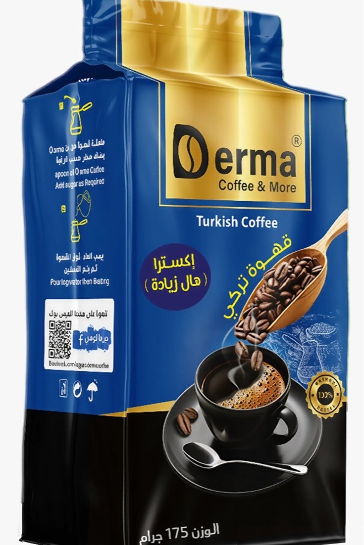 Derma Turkish coffee extra (extra cardamom) 175 grams
