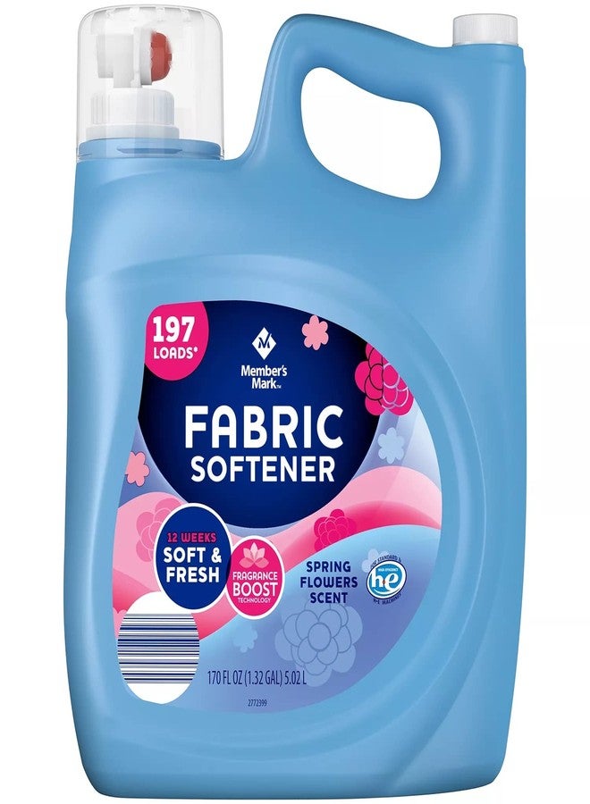 Members Mark Member's Mark Liquid Fabric Softener, Spring Flowers (170 Ounce) - Image 1