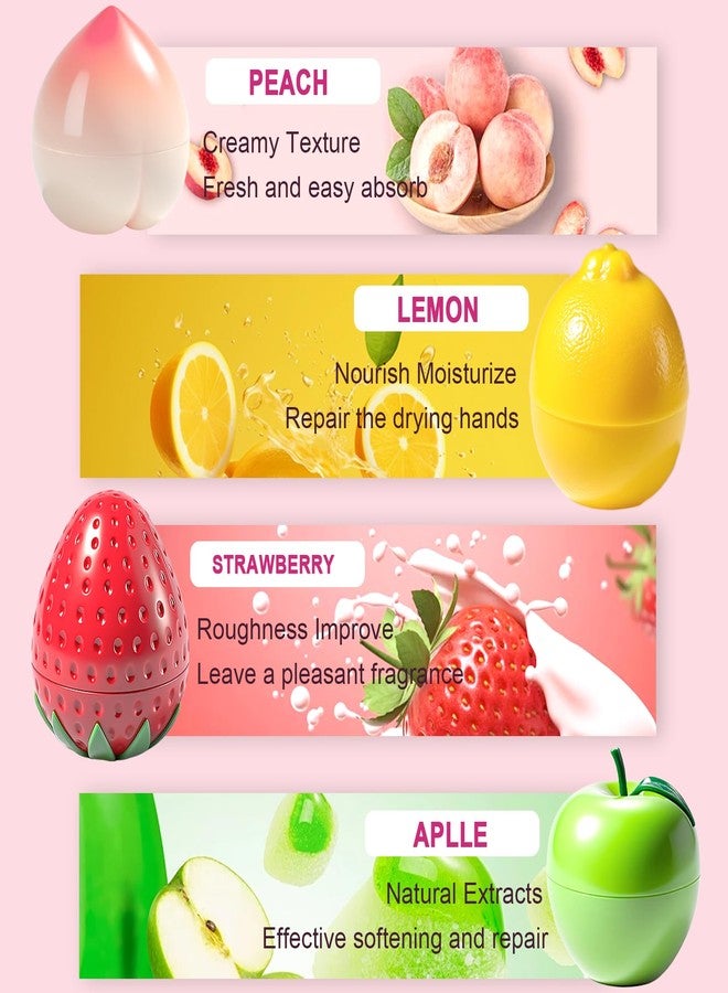 FirstFly 2 Pack Hand Cream Gifts Set, Hand Lotion for Dry Cracked Hands, Bridesmaid Gifts, Birthday Gifts, Thank You Gifts, Teacher Appreciation Gifts, Cute Gifts for Girls (Lemon+Strawberry) - Image 3