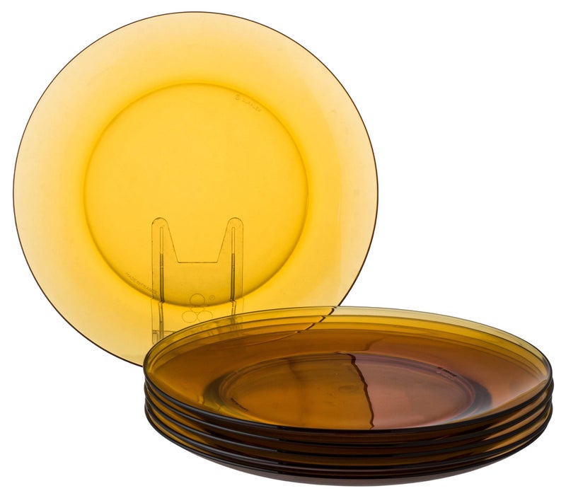 DURALEX Durable French Duralex glass dish set, 23 cm, 6 pieces - Image 1