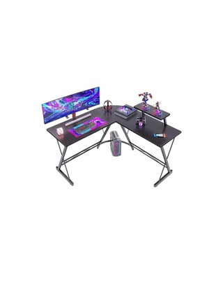 L Shaped Desk Corner Computer Table Home Gaming Desk Office Writing Workstation Space-Saving Easy to Assemble Black EI-104 - pzsku/Z78448B74CC959D249081Z/45/_/1732691284/2146d3c7-8d95-4eaa-85ec-205c7ed1d5a6