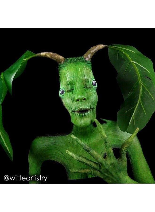 mehron Makeup Paradise Makeup AQ Face & Body Paint (1.4 oz) (Amazon Green) - Image 2