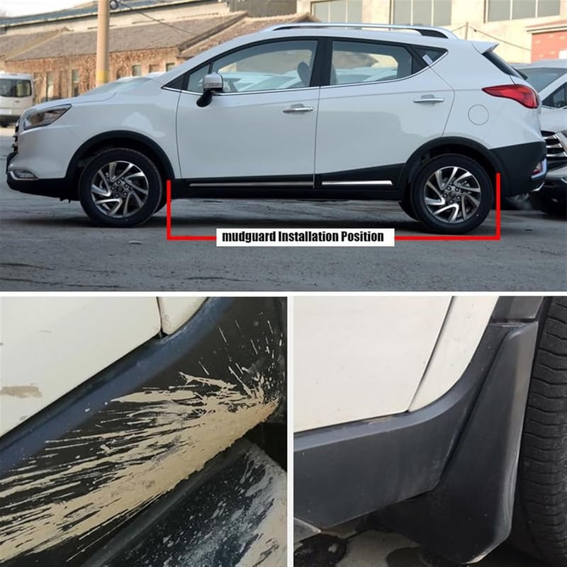 DEMULAX Car Mudguard for JAC S1 Rein 2011-2013 - Image 2