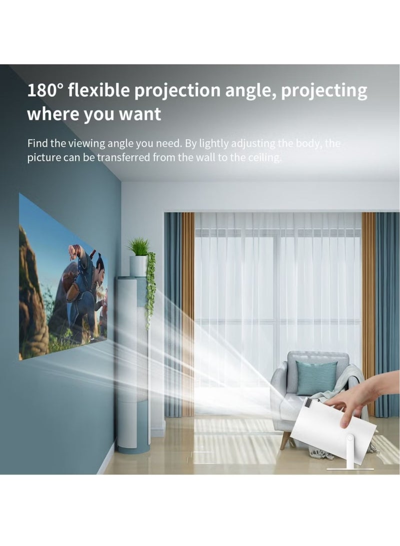 LIMOS Portable Projector Pocket 5G WIFI Android11.0 Support 130 Inches Home Theater Full HD 1080P for Indoor Outdoor Home Birthday Gift Compatible with TV Stick/HDMI/USB/PS5/iOS/PS4 - Image 5