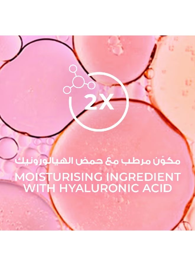 لوكس غسول جسم مرطب الورد الناعم لجميع أنواع البشرة سعة 500 مل وردة ناعمة - Image 4