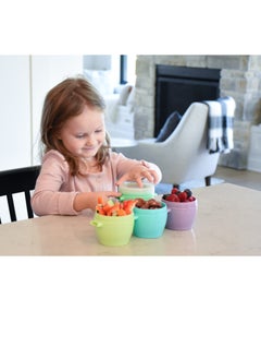 melii Baby Food Containers - Versatile Multi Colored Pods For Portioning, Snacking And Beyond  - Image 3