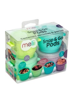 melii Baby Food Containers - Versatile Multi Colored Pods For Portioning, Snacking And Beyond  - Image 5