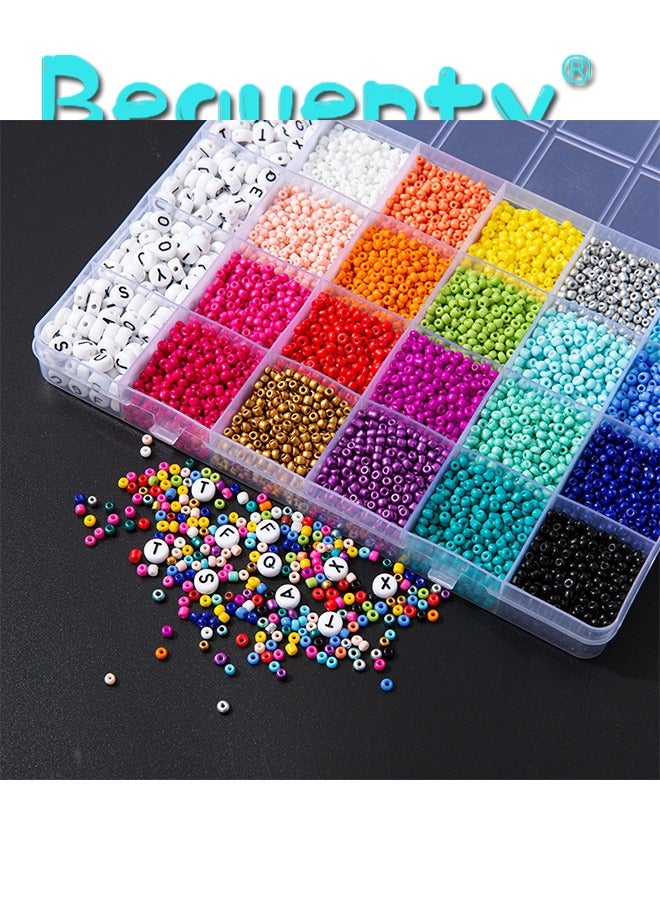Beauenty Seed Beads With Alphabet Letter DIY Crafts - Image 3
