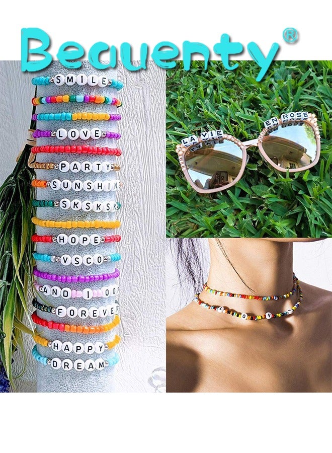 Beauenty Seed Beads With Alphabet Letter DIY Crafts - Image 2