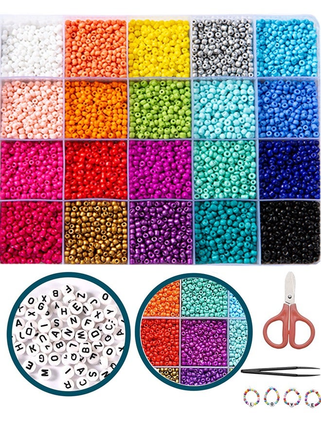 Beauenty Seed Beads With Alphabet Letter DIY Crafts - Image 1