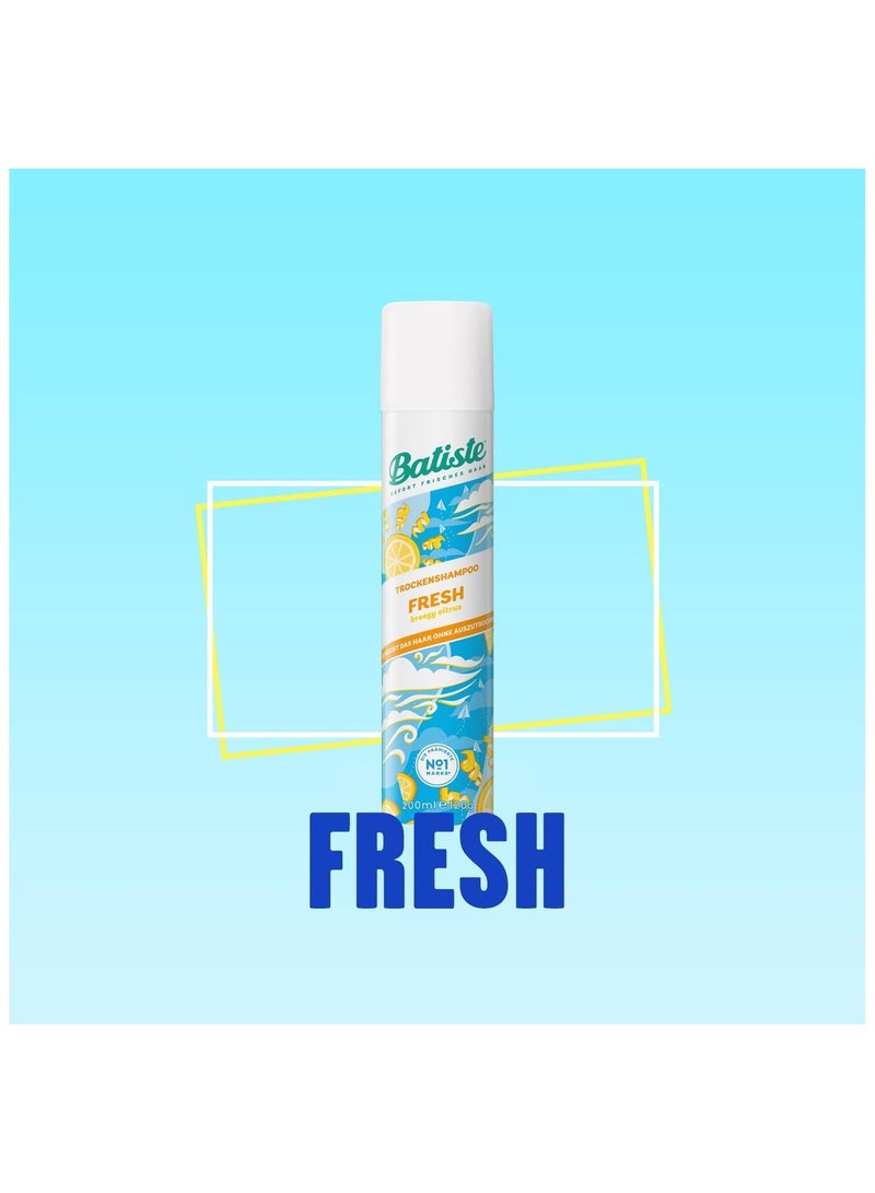 Batiste Dry Shampoo, Fresh Fragrance 200ML Packaging May Vary - Image 3