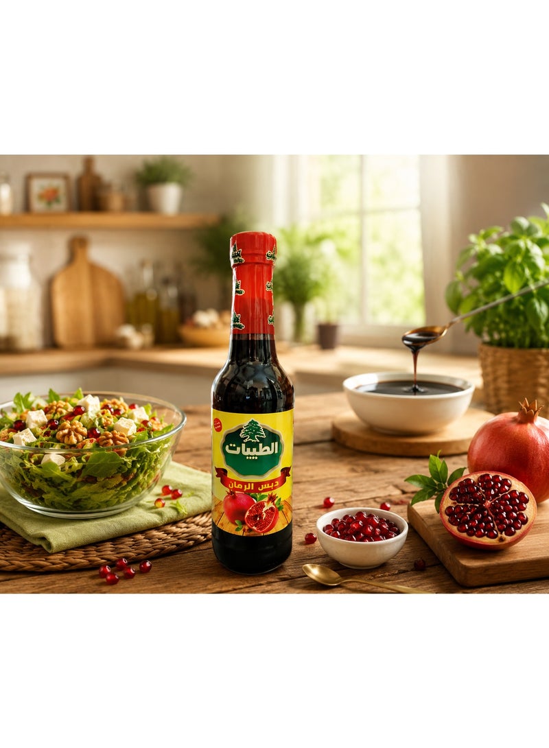 altayebat 3 Bottles Al Tayebat Pure Pomegranate Molasses, 400ml Each, Rich Authentic Flavor, Multipurpose Cooking Ingredient, Value Pack - Image 3