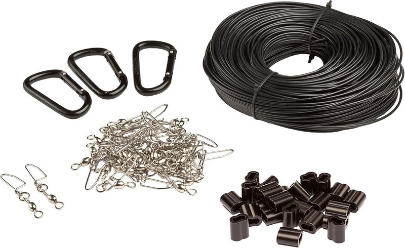 Rig Em Right Rig'Em Right Waterfowl Do-It-Yourself Custom Texas Style Decoy Anchor Rigging System - Build 3-Dozen, Eight Foot Long Rigs - Image 1