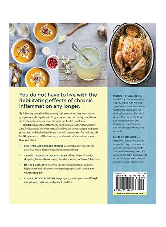 The Complete Anti-Inflammatory Diet for Beginners: A No-Stress Meal Plan with Easy Recipes to Heal the Immune System - Image 1
