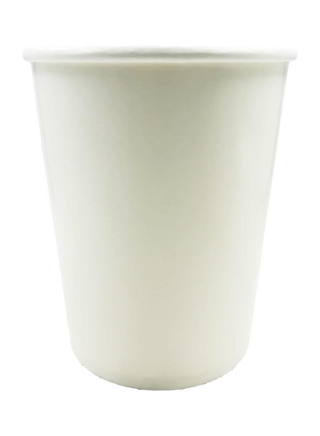 Bits N Things White Paper Ice Bucket | Disposable | 5 lb. Capacity | 20 Count - Image 1
