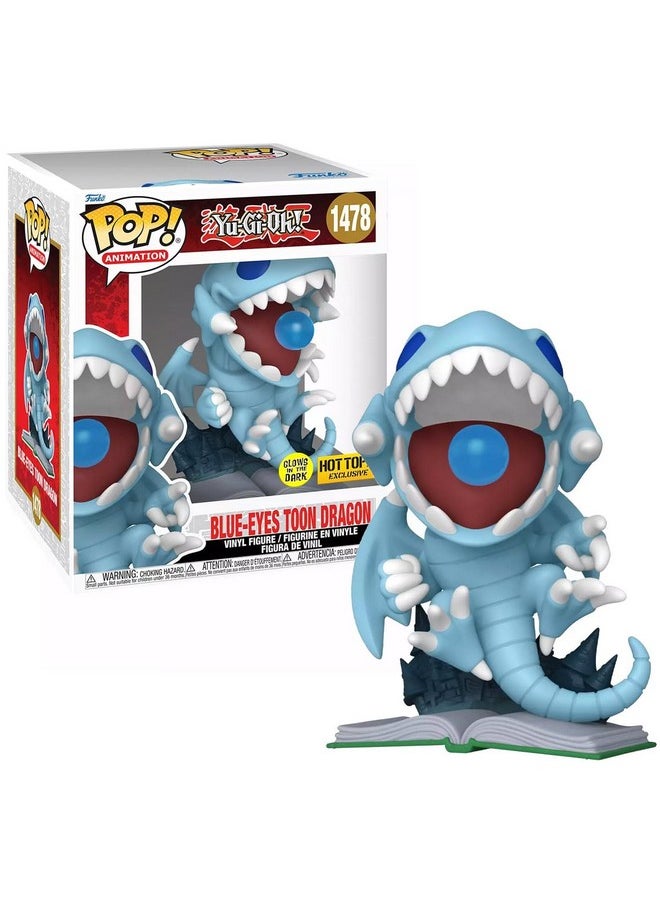 Funko Pop! Animation: Yu-Gi-Oh! - Super Blue-Eyes Toon Dragon *Glow in The Dark* (Hot Topic Exclusive)  - Image 1